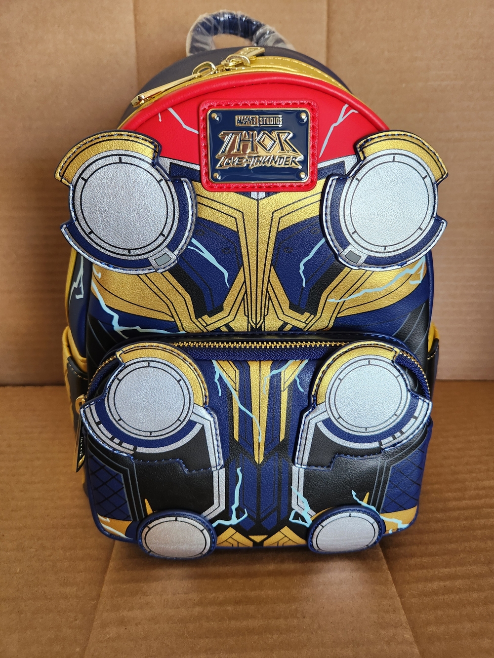 Loungefly Marvel Thor: Love and Thunder Cosplay Glow in the Dark Mini Backpack